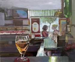 'Estrella', in Barcelona Painting by Michael Smee