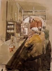Tapas, Seville Painting by Michael Smee