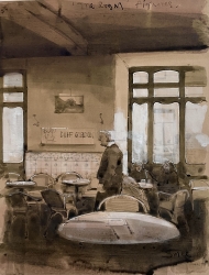 The Royal Figures, Study 2 Painting by Michael Smee