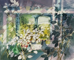 Looking out Painting by Olwen Jones