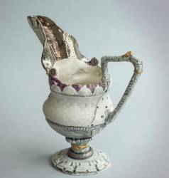 Manassas jug Ceramic by Pam Schomberg