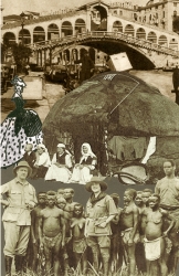 Camping I, from the Venice Suite Print by Peter Blake