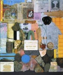 A Walk in the Tuilerie Gardens Print by Peter Blake