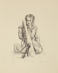 Wham Bam Print by Peter Howson