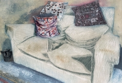 Sofa Print by Richard Bawden