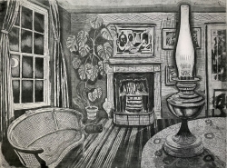 Winter Evening Print by Richard Bawden
