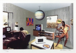 Just what it that makes today's homes so different Print by Richard Hamilton