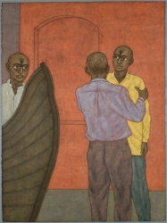 Home Coming - After a long absence Painting by Shanti Panchal