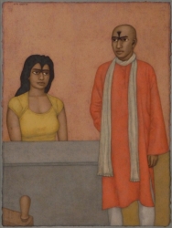 The Cousins Painting by Shanti Panchal