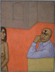 The Gaze Painting by Shanti Panchal