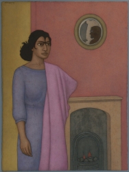 The Flame Painting by Shanti Panchal
