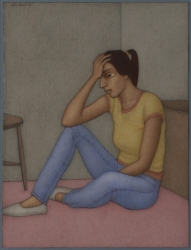 The Refugee Painting by Shanti Panchal