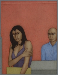 Working Woman Painting by Shanti Panchal
