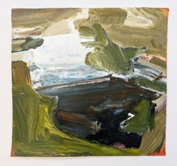 Dark Water Painting by Simon Carter