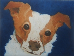 Miss J Russell Print by Sonia Rollo