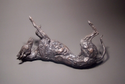 Rolling Greyhound Lurcher (large) Sculpture by Stuart Anderson