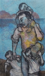 Kin Painting by Sula Rubens