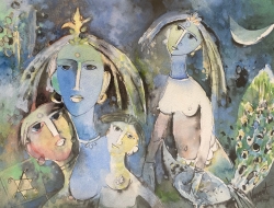 Untitled Painting by Vasant Chinchwadkar