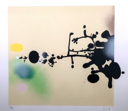 Burning Water Print by Victor Pasmore