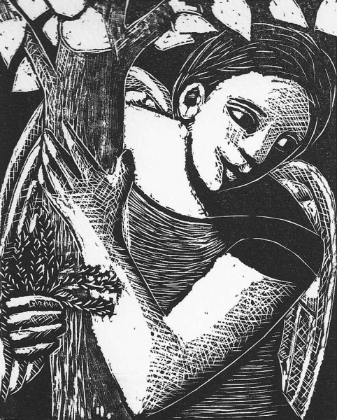 Angel of the Fallen Tree Angel of the Fallen Tree by Anita Klein PPRE (1960)