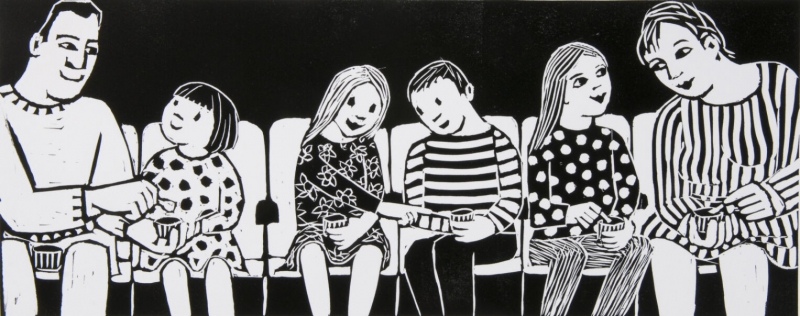 Interval at the Pantomime by Anita Klein  PPRE (1960)