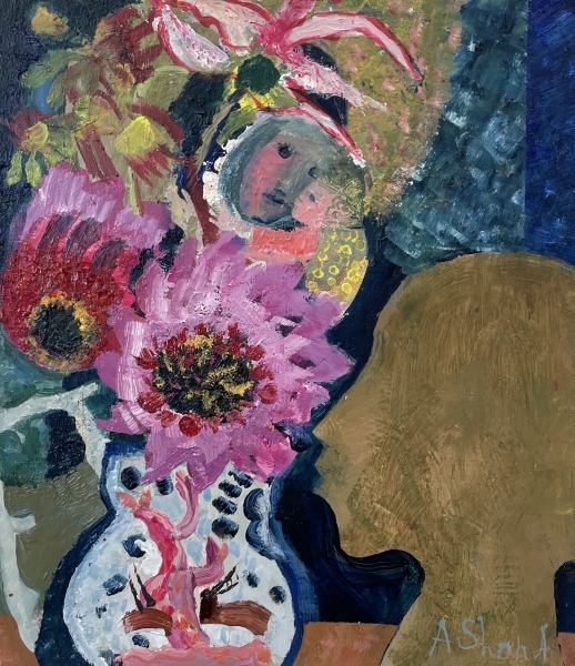 Lucy's Head and Bulgarini Mother and Child by Arabella Shand