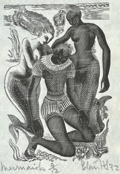 Mermaids Mermaids by Blair Hughes-Stanton (1902 - 1981)