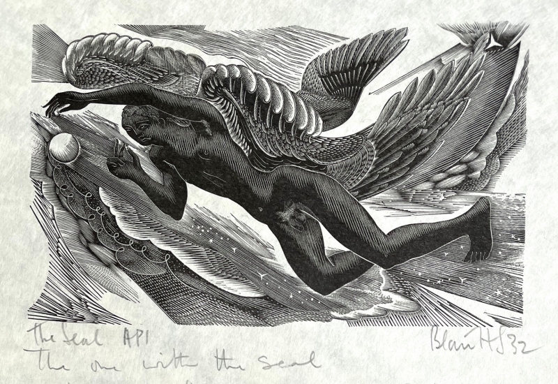 The Seal - From Revelation of St John the Divine The Seal - From Revelation of St John the Divine by Blair Hughes-Stanton (1902 - 1981)