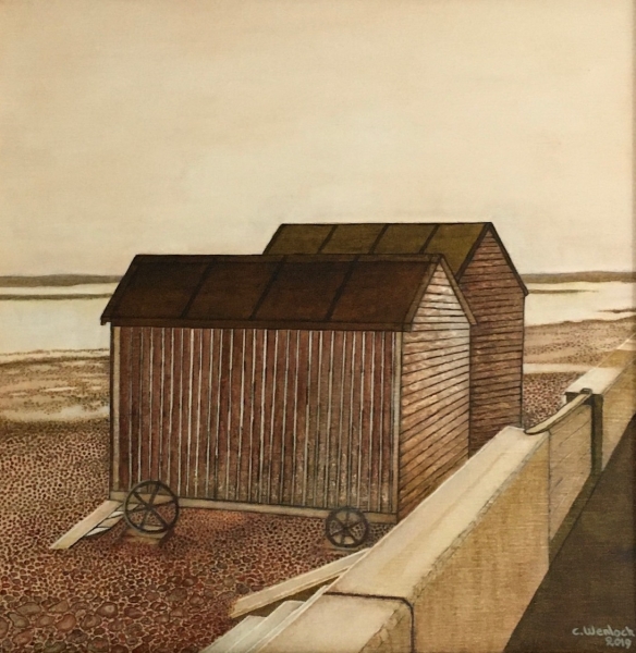 Mrs Speakman's Beach Hut by Chris Wenlock (1947)