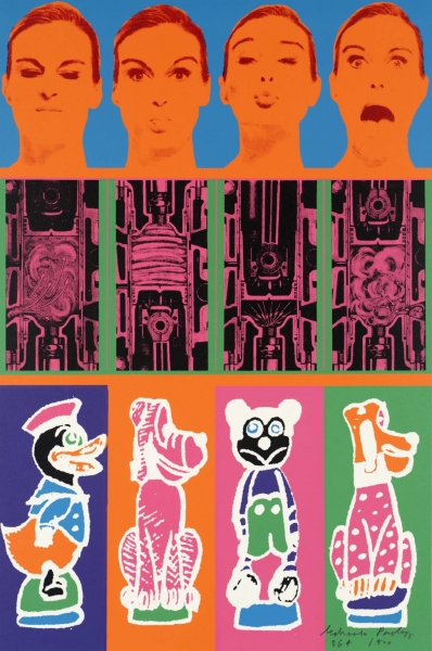 Secrets of the internal Combustion Engine from Moonstrip Empire series Secrets of the internal Combustion Engine from Moonstrip Empire series by Sir Eduardo Paolozzi KBE RA (1924 - 2005)