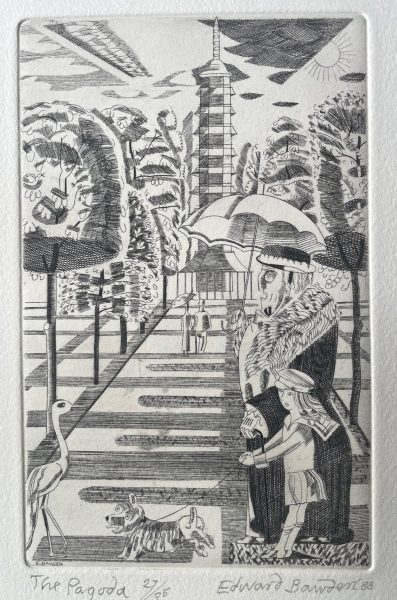 Pagoda Pagoda by Edward Bawden CBE RA (1903 - 1989)