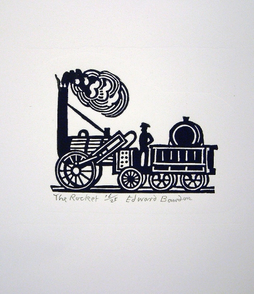 The Rocket The Rocket by Edward Bawden CBE RA (1903 - 1989)