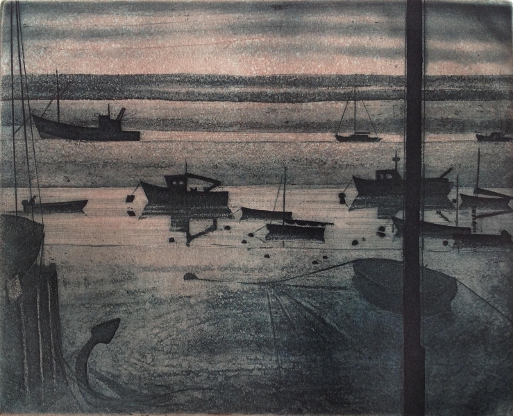 Evening Moorings Evening Moorings by Elizabeth Morris