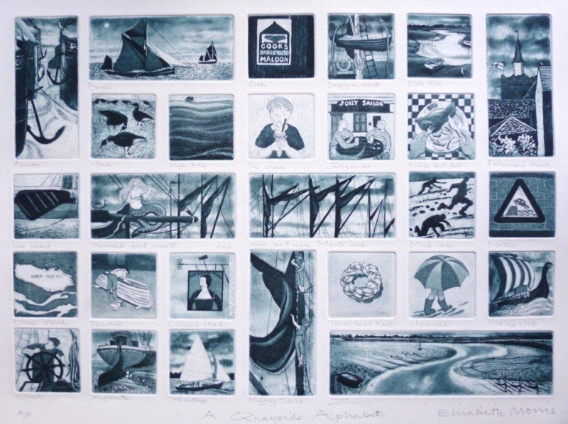 A Quayside Alphabet by Elizabeth Morris
