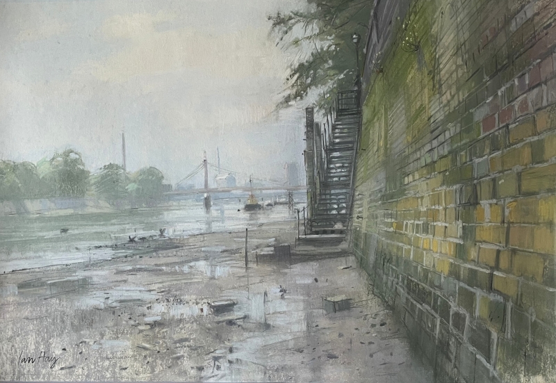 Lowtide, Embankment Lowtide, Embankment by Ian Hay RCA (1940 - 2025)