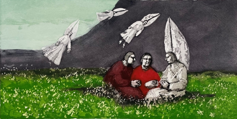 On the South Coast On the South Coast by Karolina Larusdottir RWS RE (1944 - 2019)