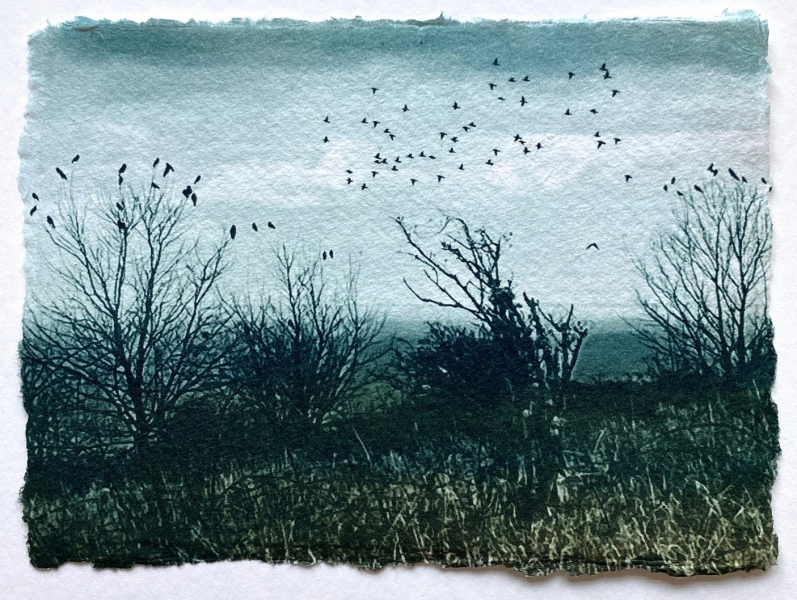 Roosting Roosting by Luella Martin
