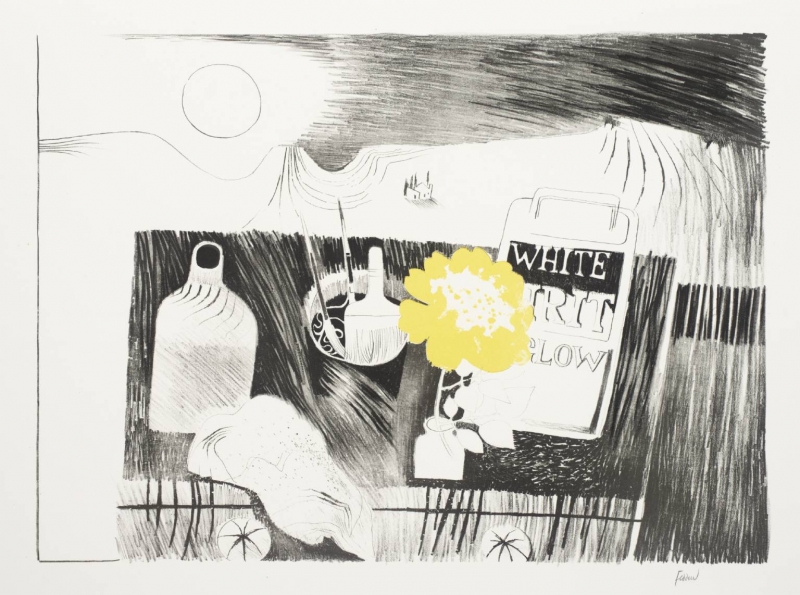 Etching Table Etching Table by Mary Fedden OBE RA (1915 - 2012)