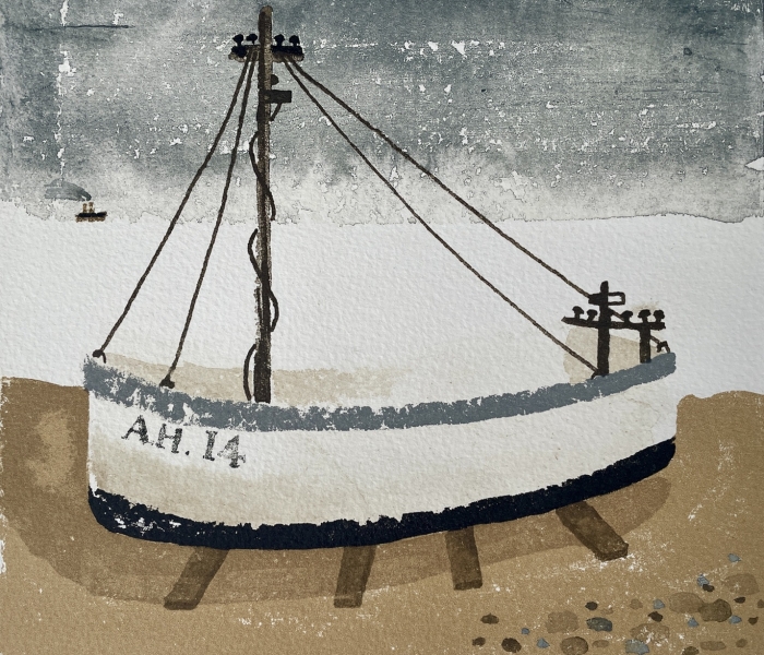 Aldeburgh Boat by Mary Fedden OBE RA (1915 - 2012)