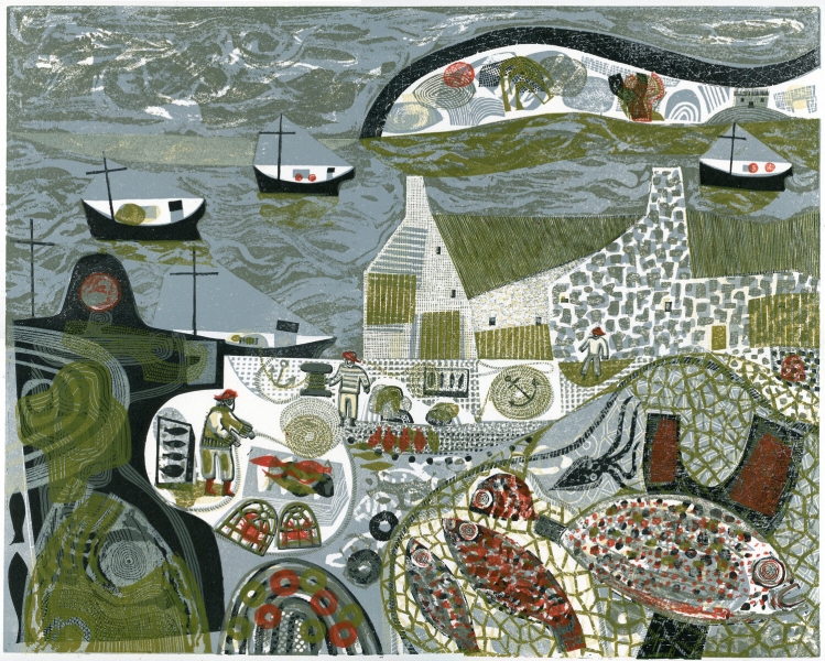 Morning on the Quay Morning on the Quay by Melvyn Evans (1958)
