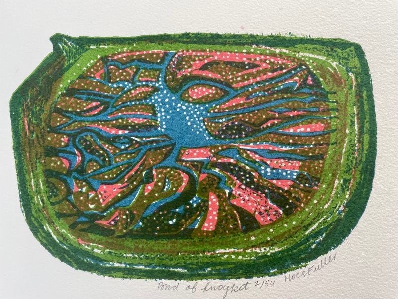 Pond and Frogbit by Moss Fuller  RCA (1937 - 2021)