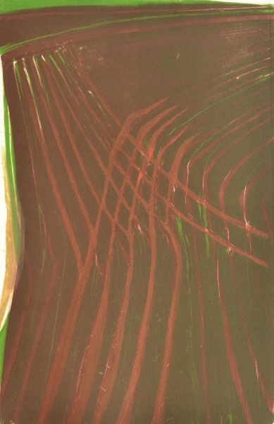 Fields Landscape II by Moss Fuller  RCA (1937 - 2021)
