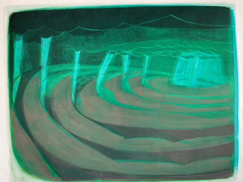 Spirals 3 by Moss Fuller  RCA (1937 - 2021)