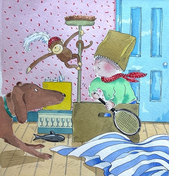 Mr Monkey, from Charlie's Choice Mr Monkey, from Charlie's Choice by Nicola Smee