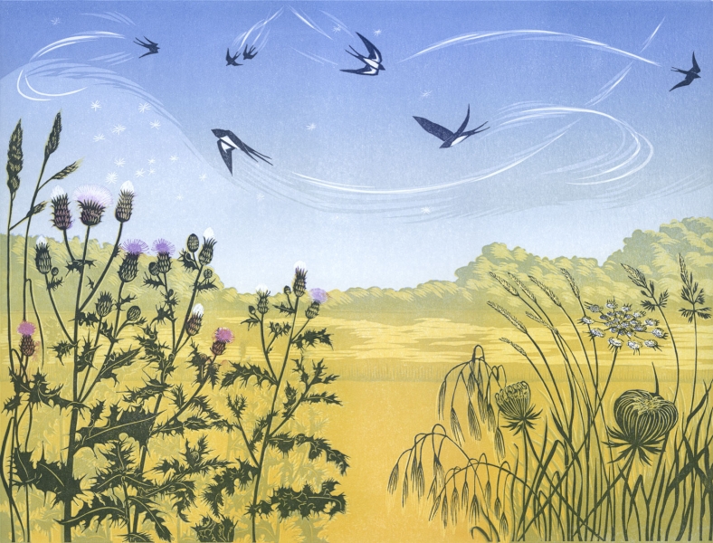 Thistledown Swallows Thistledown Swallows by Niki Bowers