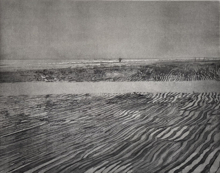 Seascale by Peter Coker  RA RCA (1926 - 2004)
