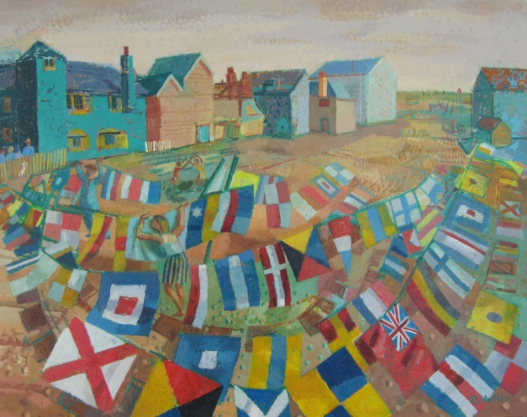 Flags on the Foreshore Flags on the Foreshore by Ronald Hellen