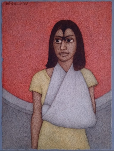 Healing Healing by Shanti Panchal RWS RBA (1951)