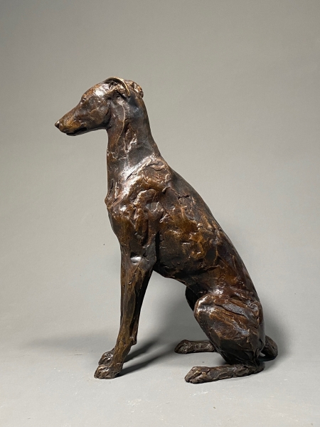 Sitting Greyhound Sitting Greyhound by Stuart Anderson (1967)