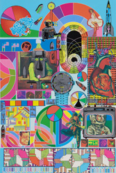 B.A.S.H. screenprint by Eduardo Paolozzi B.A.S.H. screenprint by Eduardo Paolozzi